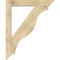 Ekena Millwork Funston Traditional Rough Sawn Bracket w/ Offset Brace, Douglas Fir, 6"W x 34"D x 42"H BKT0604X34X42FST01RDF - alternate 4